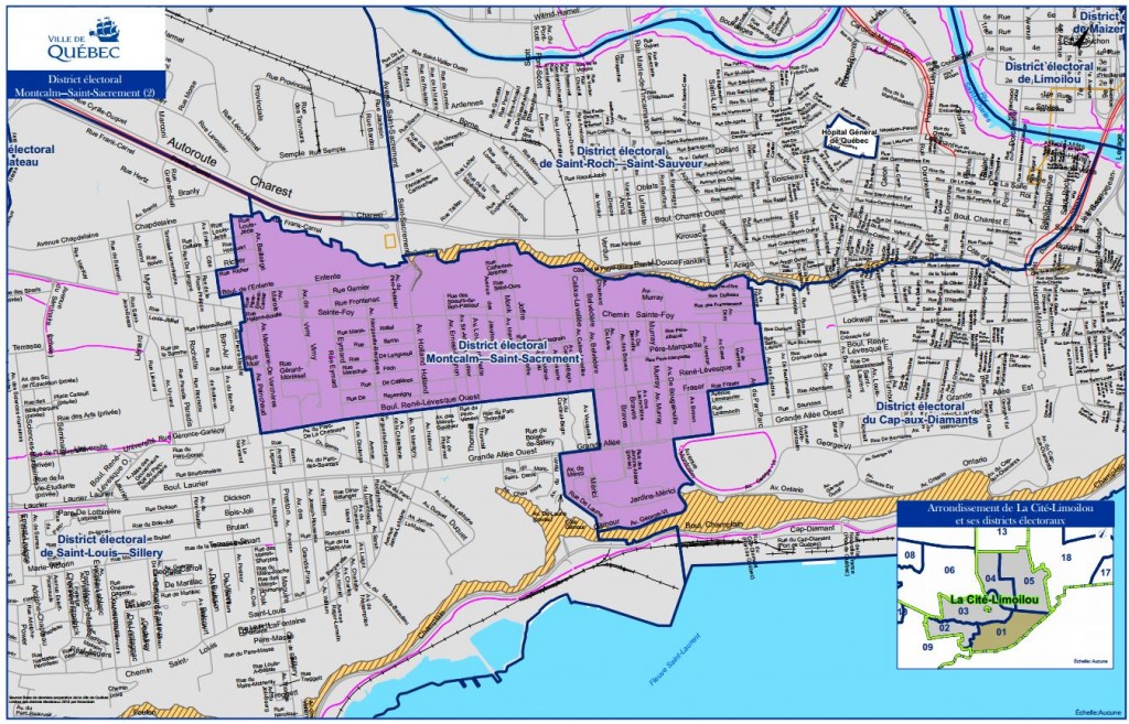 Le territoire Quartier SaintSacrement